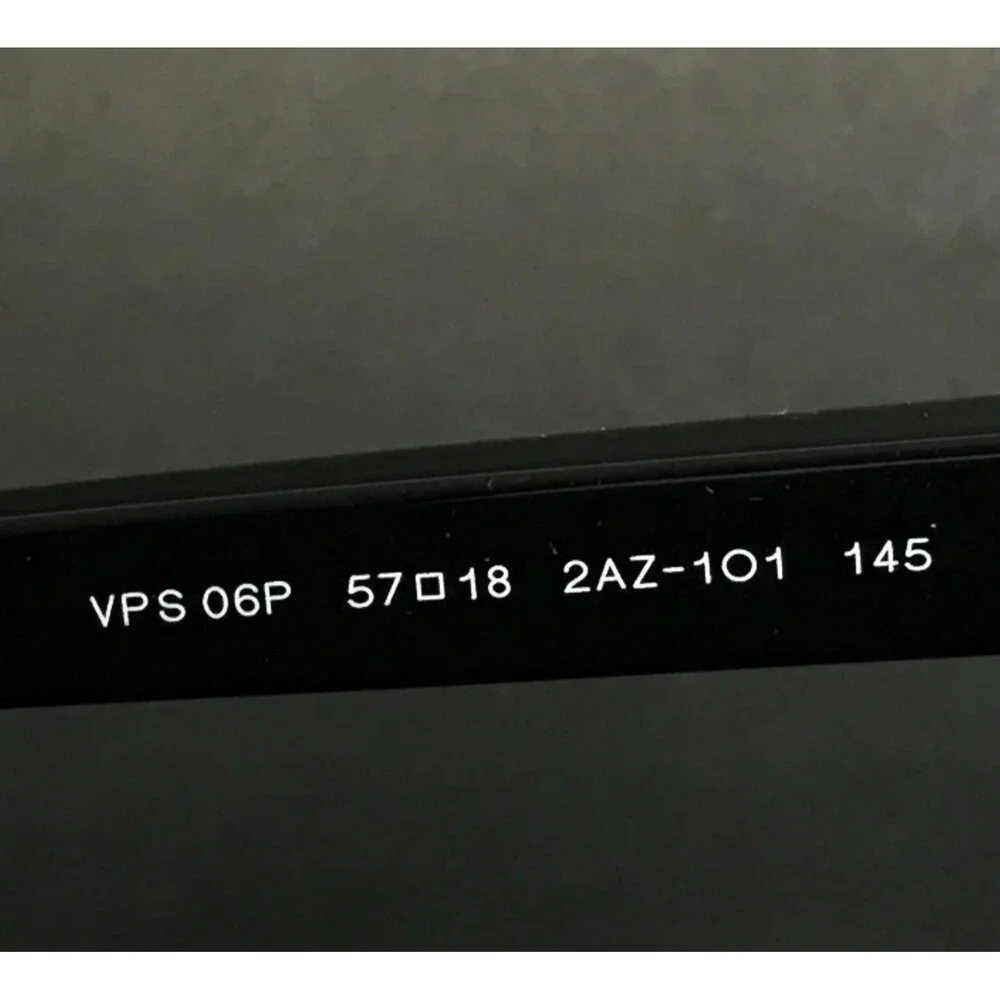 Prada Linea Rossa Eyeglasses Frames VPS06P 2AZ-1O1 Crystal Clear Black 57-18-145